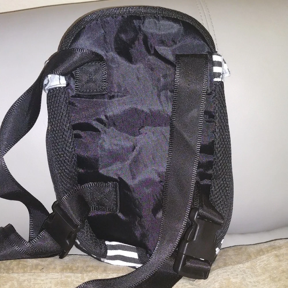 Never Used Small Pet Frontpack Carrier Adjustable Black And White